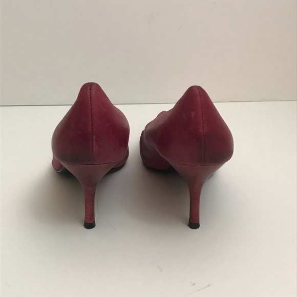 Bakers Fuchsia Pointy Toe Pumps, Size 7.5 🔴CLEARANCE🔴 - Picture 4 of 5